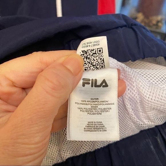 FILA Tessa Womens Color-Block Long Sleeve Top Size Small - Picture 7 of 11